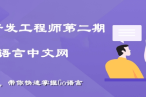 【Go语言中文网】资深Go开发工程师第二期