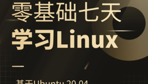 零基础七天学习Linux(Ubuntu 20.04)系统管理和shell编程实战