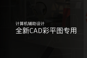 全新CAD彩平图专用图库和模板文件(设计行原创)2023